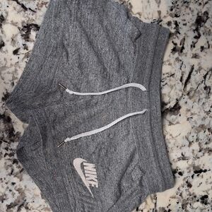 Nike Heather Gray Athletic Shorts